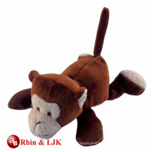 Lying plush magnet monkey